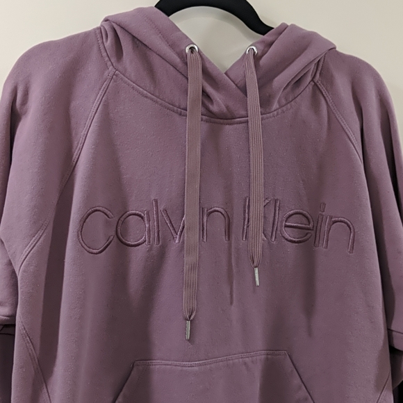 Calvin Klein Jackets & Blazers - Mauve Hoodie